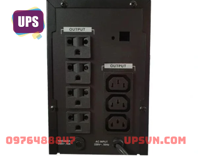 Bộ lưu điện UPS Sorotec BL1000 (Offline/1000VA/600W) - Ảnh 2