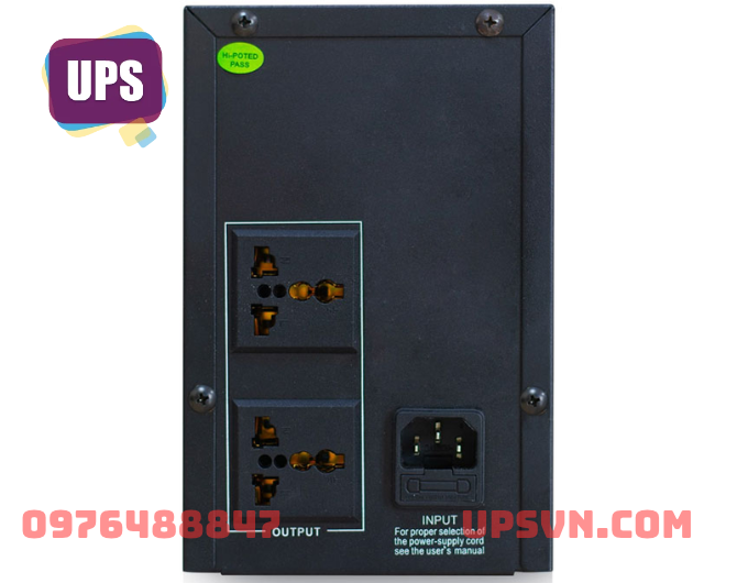 Bộ lưu điện UPS Offline HYUNDAI HD-1500VA (1500VA/900W) - Ảnh 2