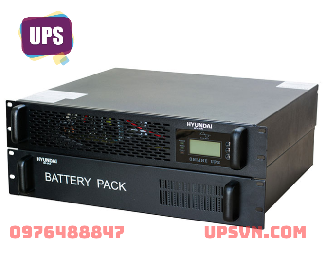 Bộ Lưu Điện UPS Hyundai 3000VA Rackmount (HD-3KR9) | Online