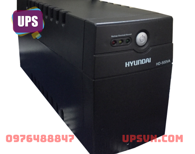 Bộ Lưu Điện UPS HYUNDAI HD-500F (500VA/300W) - Ảnh 2