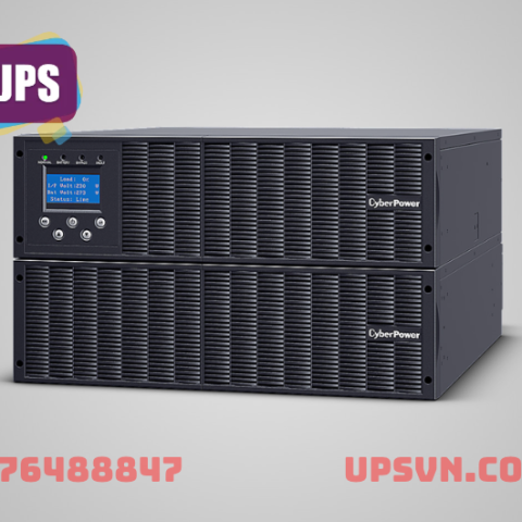 Bộ Lưu Điện UPS CyberPower OLS6000ERT6UM (Online/Rack/Tower/6000VA/5400W)