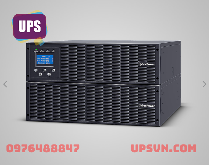 Bộ Lưu Điện UPS CyberPower OLS6000ERT6UM (Online/Rack/Tower/6000VA/5400W)